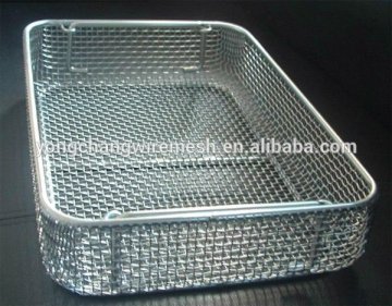 Wire Mesh Basket sterilization basket Medical Sterilization Tray