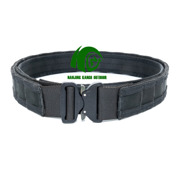 Heavy Duty Tactical Web Metal Alloy Belt with Quick Release Buckle for Men