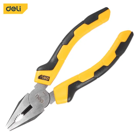 Deli EDL2006 tools kleins combination side-cutting nines 6'' linesman piler