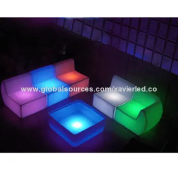 LED Glowing Sofa Set with LED, for Home