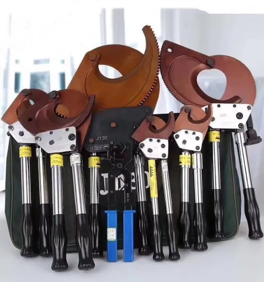 Easy Operation Cutting Tools Manual Ratchet Cable Cutter