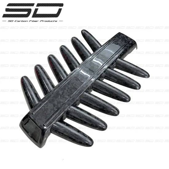 High-Quality M Style Dry Carbon Fiber Front Engine Cover Kit for R-s R-s Cullinan