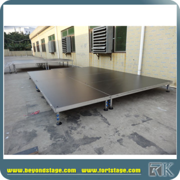 Portable stage for night bar