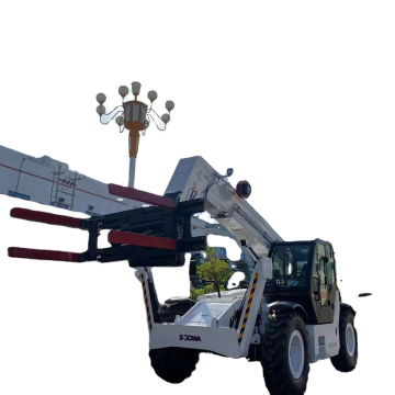 Compact Telehandler with 10m Lifting Height and Telescopic Boom