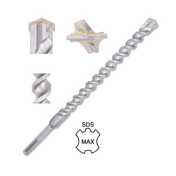 Royal Sino Carbide X Tip-Flute SDS SDS Max Rock Traple Bits per roccia e perforazione in pietra naturale