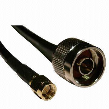 RF Coaxial Antenna Cable, N Male to SMA Male