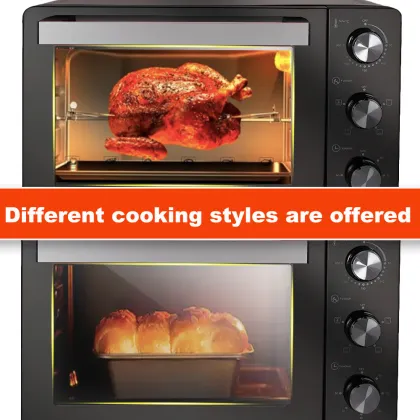junwei 30l big air fryer oven electric rotisserie oven oem cheap price electric cake oven