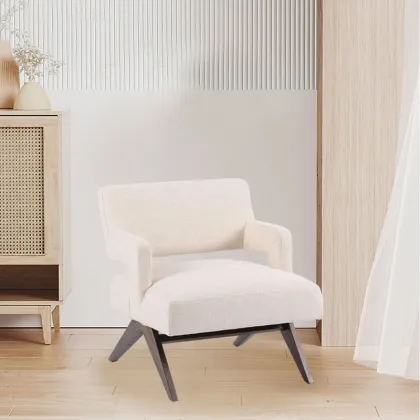 Solid Wood Leisure Chair for Living Room