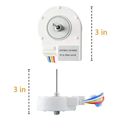 Panasonic 241509402 Refrigerator Micro Brushless DC Motor 12V for Home Appliances
