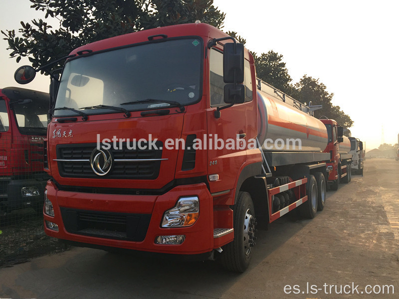 6x4 camión dispensador de aceite Dongfeng 18000L para la venta