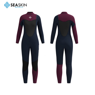 Seaskin Neoprene Women Long Sleeve Yulex Diving Wetsuit