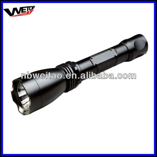 Cree Q3 aluminium LED rechargeable flashlight