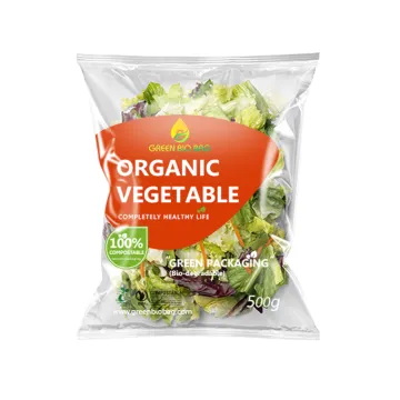 100% Compostable bags are made from corn starch vegetable bags
