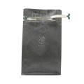 New Design Ziplock Reseal Coffee Kraft Paper Flat Bag