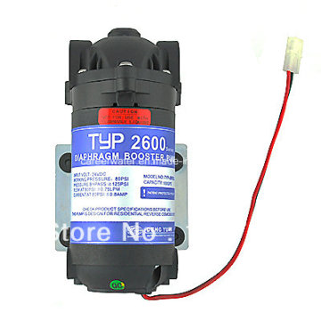 24V 100gpd RO Water Booster Pump 2600da Increase Reverse Osmosis System Pressure