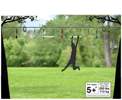 Ninjaline Intro Kit withTraverse Rings