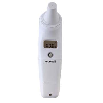 Infrared medical ear thermometer with probe cover