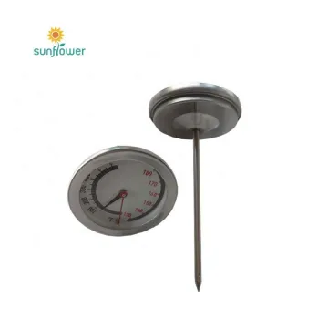 Exquisite Mini Dial Food Hygrometer and Thermometer: Precise Kitchen Temperature and Humidity Monitor