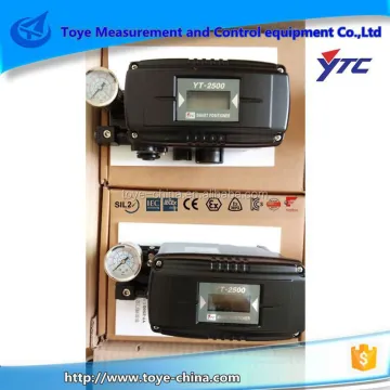 YTC YT-2500/YT-2550 Intelligent Electro-Pneumatic Valve Positioner