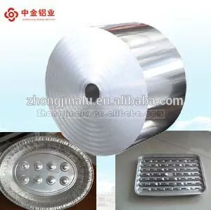 Aluminum coil for disposable aluminium foil food containers