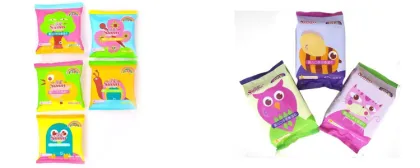 High Speed Disinfection Pocket Wet Tissue Wipe Making Machine