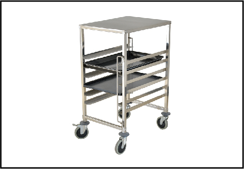 Stainless Steel Bakery Trolley