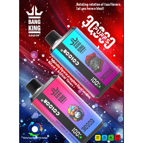 Tek Kullanımlık Vape Bang 30000 Puflar Dijital Toptan Pirce