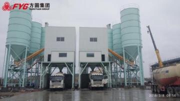 Large Scale portable concrete batch plants for sale
