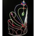 10 Inch Drop Water Pageant Crown Queen Tiara