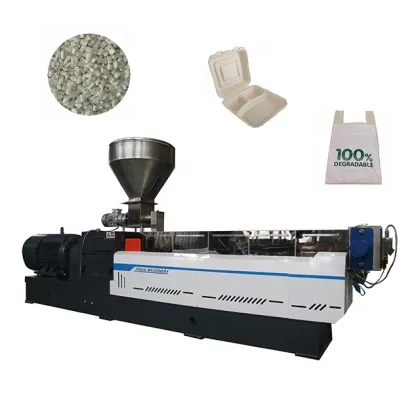 PLA Biodegradable Granules Extrusion Pellet Machine: Sustainable Manufacturing Solutions