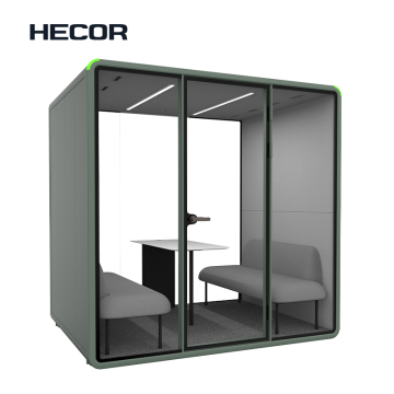 ऊर्जा-कुशल चार-व्यक्ति सम्मेलन पॉड