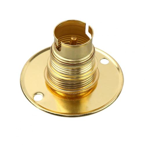 قاعدة المصباح المعدنية B22 Brass Lampholder