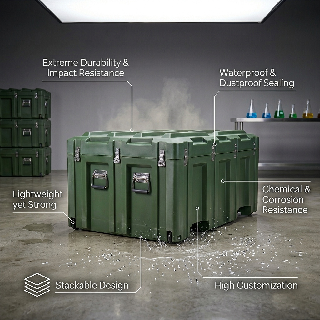 Army Rotomold Cases (2) 12860