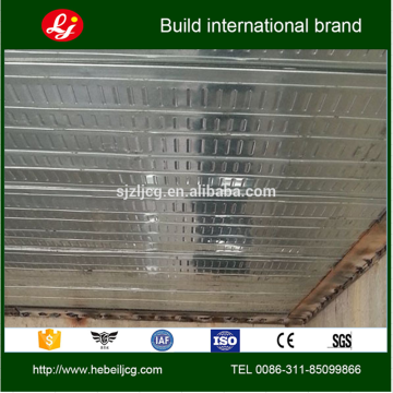 Galvanized metal floor decking for prefab house