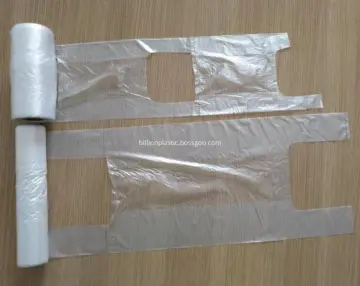 Fresh Keeping Freezer T Shirt Fresh Plastic Vest Bag