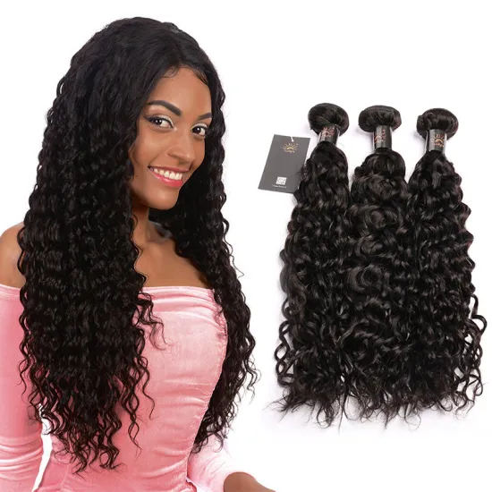 Ishow hair new styling Bundles Malaysian 100 human Water Wave Hair,Unprocessed Wave Wet And Wavy Human Hair