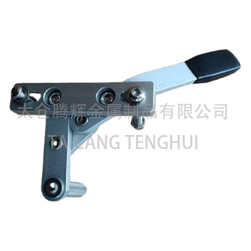 Push de alumínio durável para travar a trava da roda para cadeira de rodas