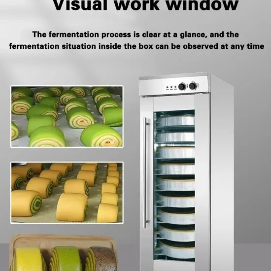 Bakery Equipment Sour Dough Fermenter, Pizza Bread Fermentation Cabinet Oven Box Tank Basket Fermented Room Food Dough Proofer