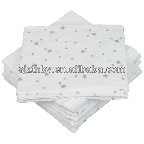 printing pure cotton baby muslin blanket