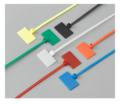 Маркировка кабеля Tie / Identify Маркер нейлоновые Кабельные стяжки