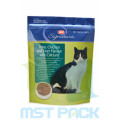 Borsa per imballaggio per alimenti per gatti con cerniera personalizzata