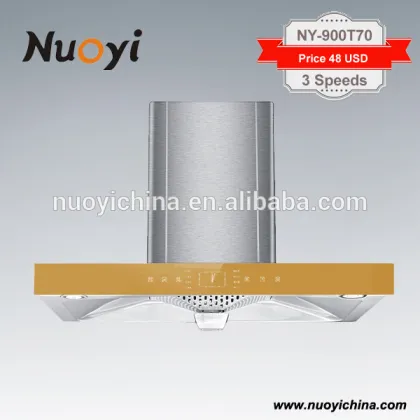 NY-900T66 Slim smoke ventilation system kitchen appliance range hoods