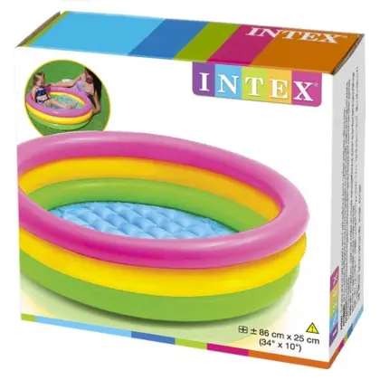 Ready Stock Intex 57422 Easy Set Glow Inflatable Pool