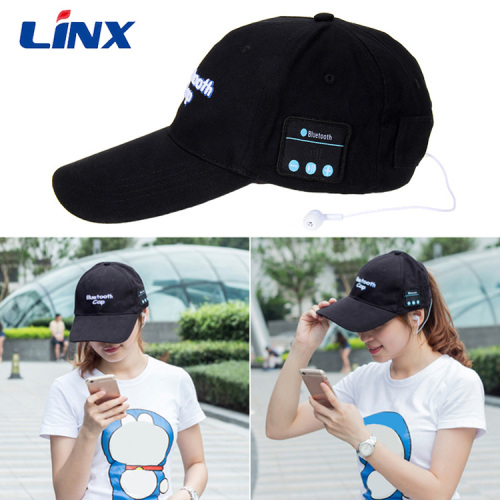 Sports Baseball Hat with Earphone Bluetooth Wireless