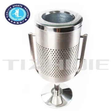 Decorative Durable Stainless Steel Waste Bin Trash Bin Dust Bin for Hotel Lobby