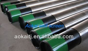 continuous slot wedge wire wrapped johnson well screen