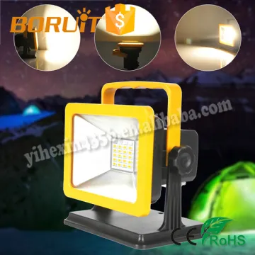 Super Bright 15W 24 LED Waterproof Floodlights with SOS Mode Built-in Rechargeable Lithium Batteries Emergency Lights