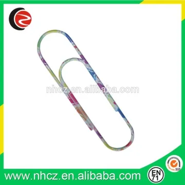 New design heat transfer printing jumbo paper clip