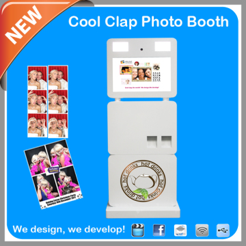 China photo booth kiosk touch screen photo booth automatic photo booth