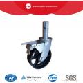 MyWin Iron Wheel Rusztowanie Caster z całkowitym zamkiem